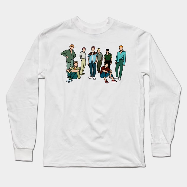 EXO Long Sleeve T-Shirt by virtuallies